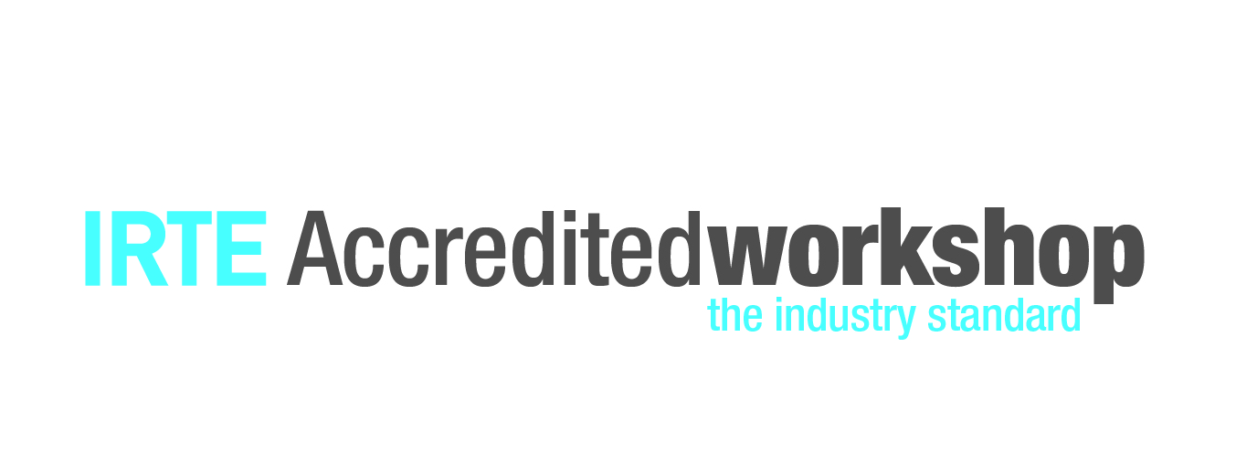IRTE Accreditated Workshop_ one line-01